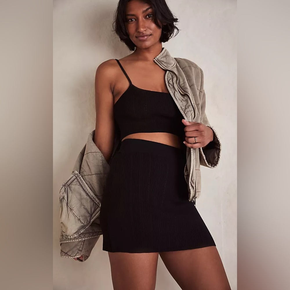Free people zeta babe sweater set NWT